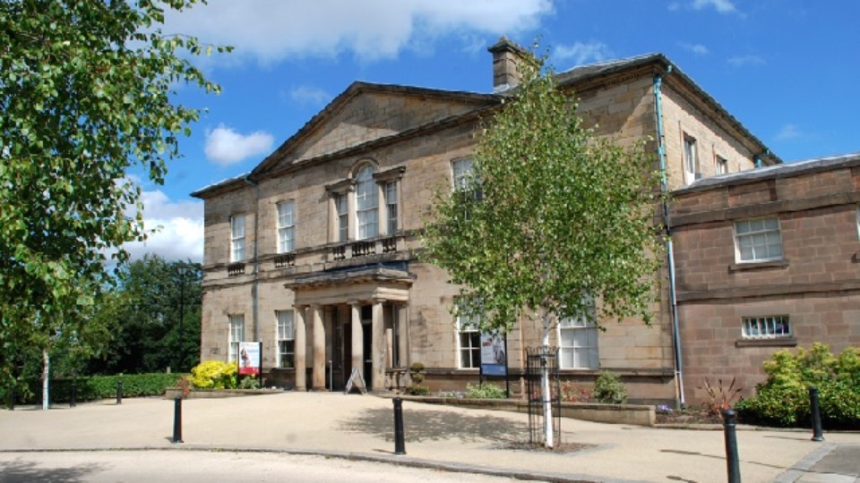 The front exterior of Clifton Museum from the main entrance 